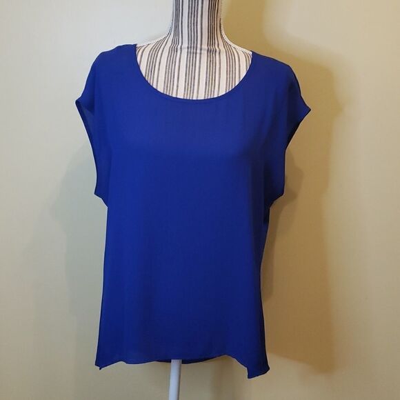 Love * Haight Tops - LOVE * Haight blue XL top. Short sleeved.